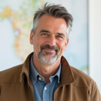 Porträt des Gründers und leitenden Fotografen, spezialisiert auf Meteorologiefotografie.